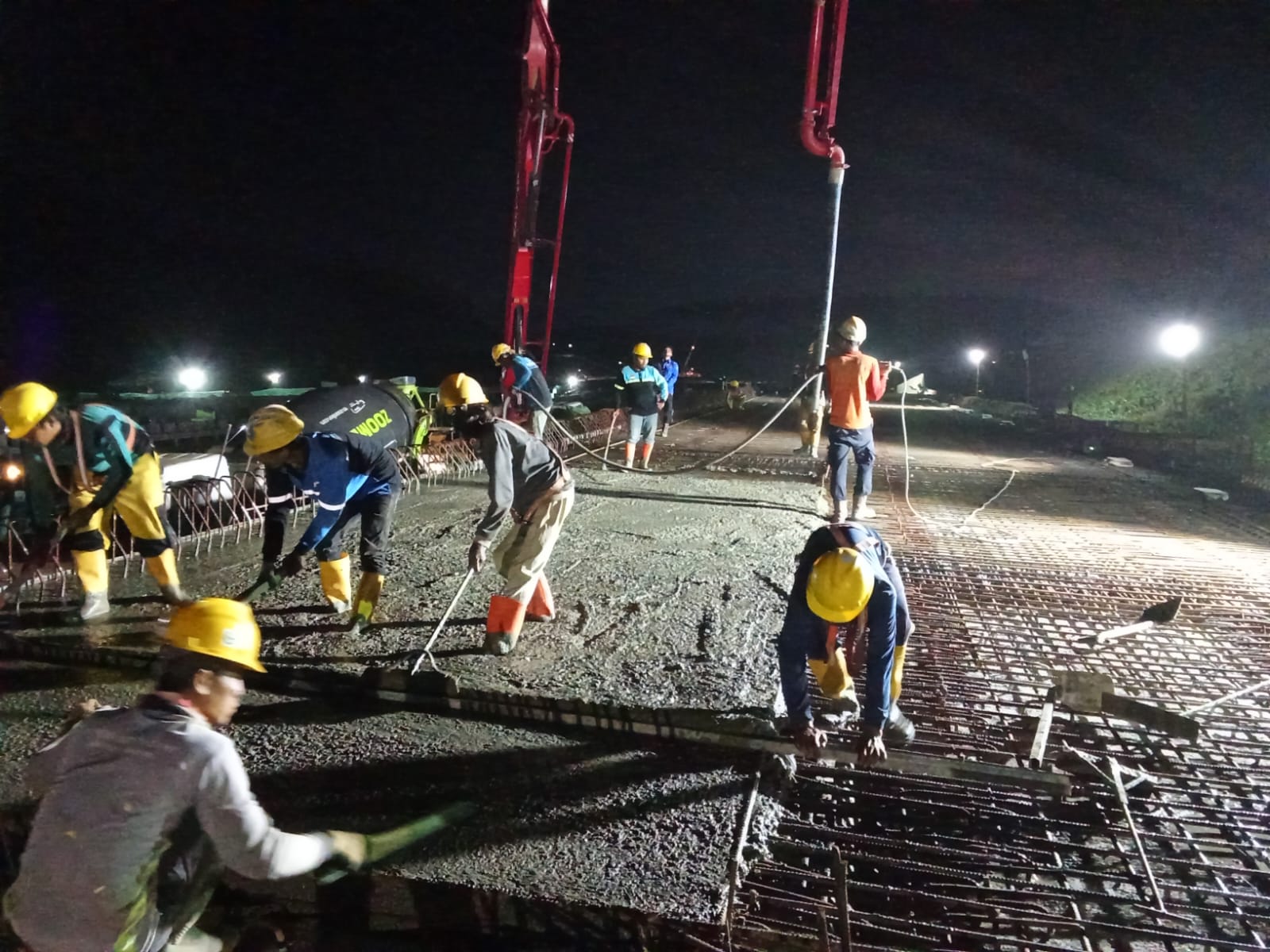 WIKA-BBP-SPT,KSO Pekerjaan Lokasi Jembatan Jalan didalam KIPP proyek pembangunan jalan sumbu kebangsaan sisi timur